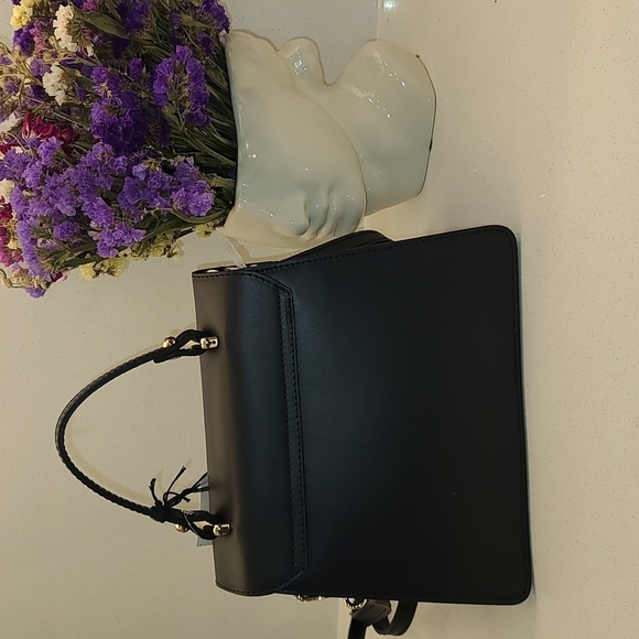 Roberta Rossi tophandle black bag x12-blk Italy - Picture 6 of 17